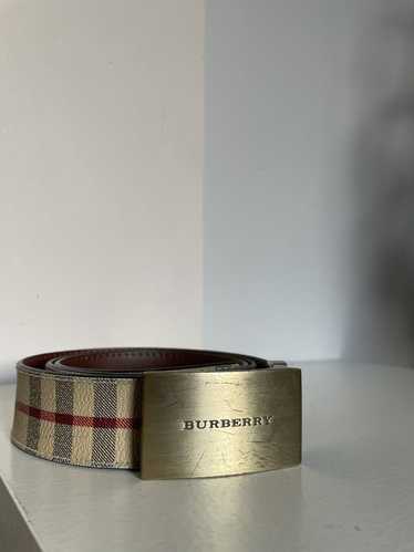 Burberry Checked Burberry Belt