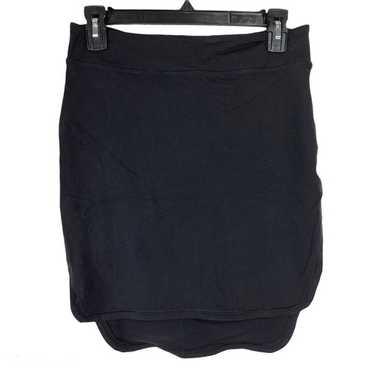 Lululemon ブラック スカート サイズ6 Lululemon Black Skirt 6 Stretchy High Low Side Slit - Gem