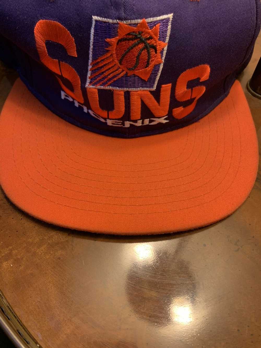 NBA Vintage 90s OG Phoenix Suns Snapback Hat Cap … - image 4