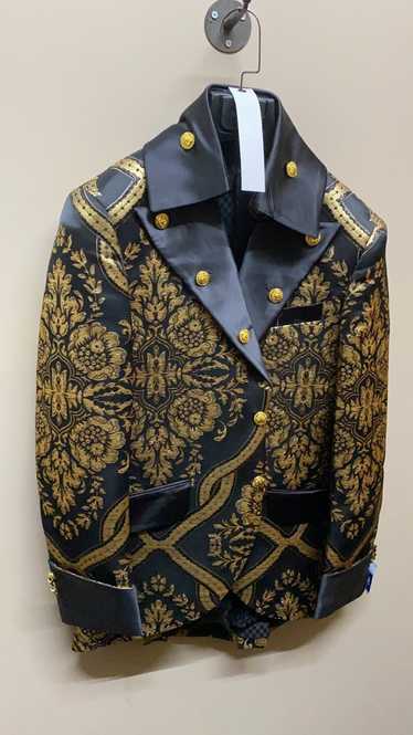 Designer Barabas Black/Gold Luxury Blazer