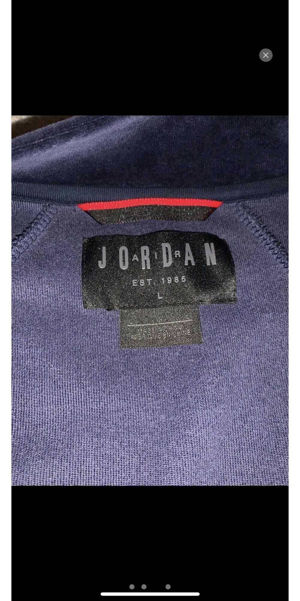 Jordan Brand × Nike × Vintage Jordan Velour Jacket - image 3