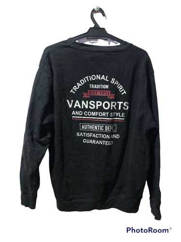 Vintage Vansports Ladies Sweatshirt Vans Crewneck Vansports