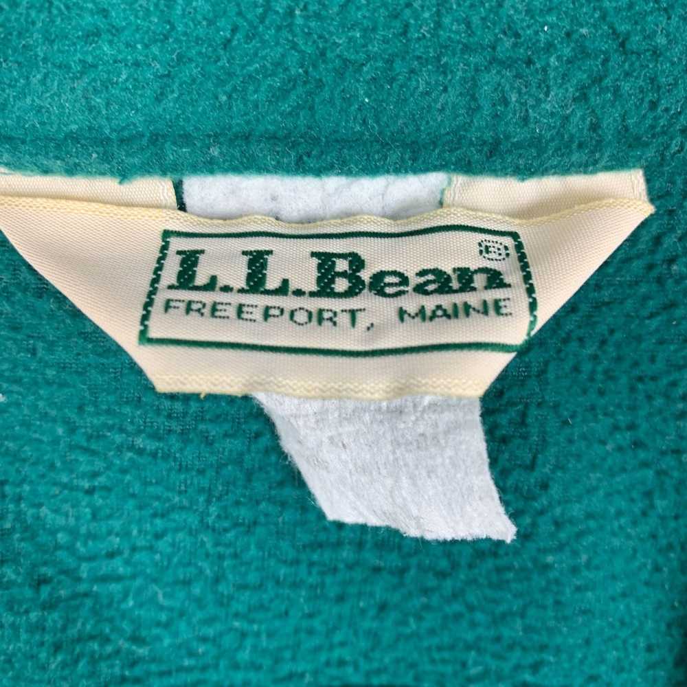 L.L. Bean L. L. Bean Large Green Shirt Vintage Th… - image 3