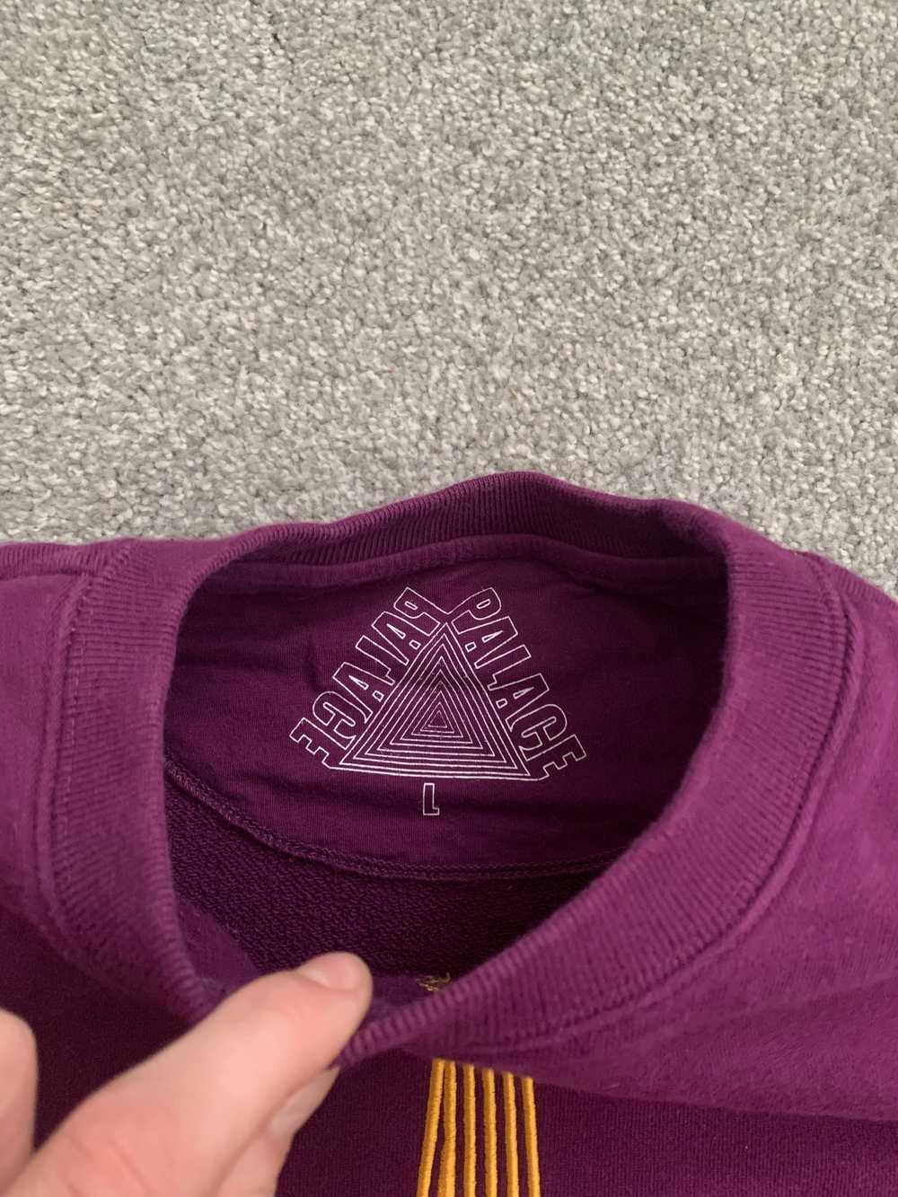 Palace Purple Londres Crewneck - image 5