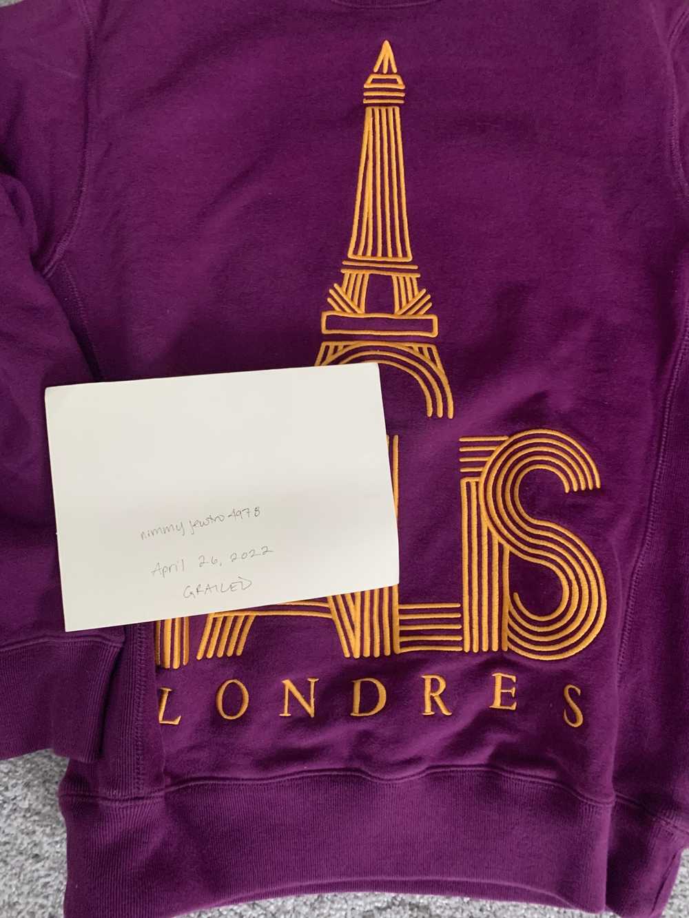 Palace Purple Londres Crewneck - image 9