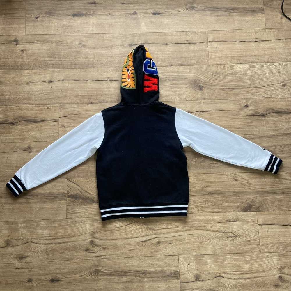 Bape Bape baby milo shark varsity jacket m - image 7