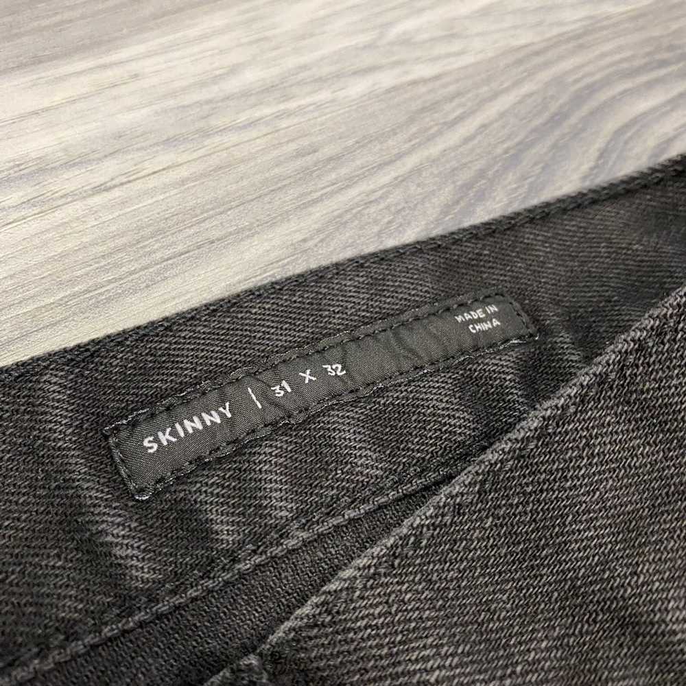 Pacsun Pacsun Black Denim Ripped Skinny Jeans Men… - image 5