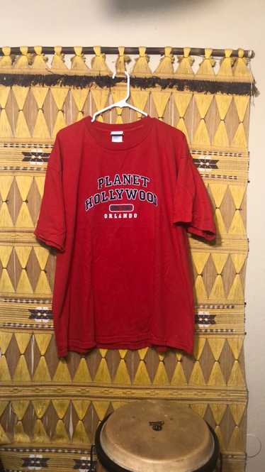 1998 XXL planet Hollywood Orlando T-Shirt Red