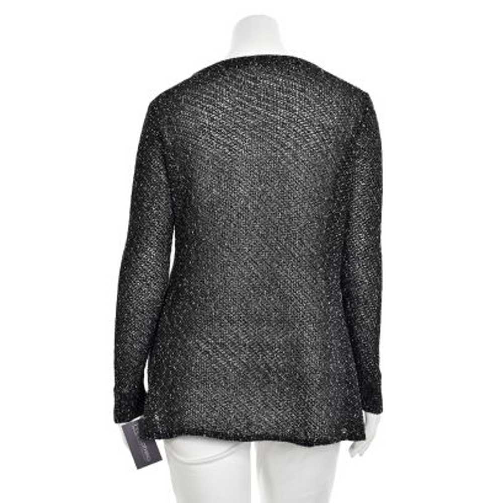 Eileen Fisher Loose Knit Linen Blend Pullover in … - image 4