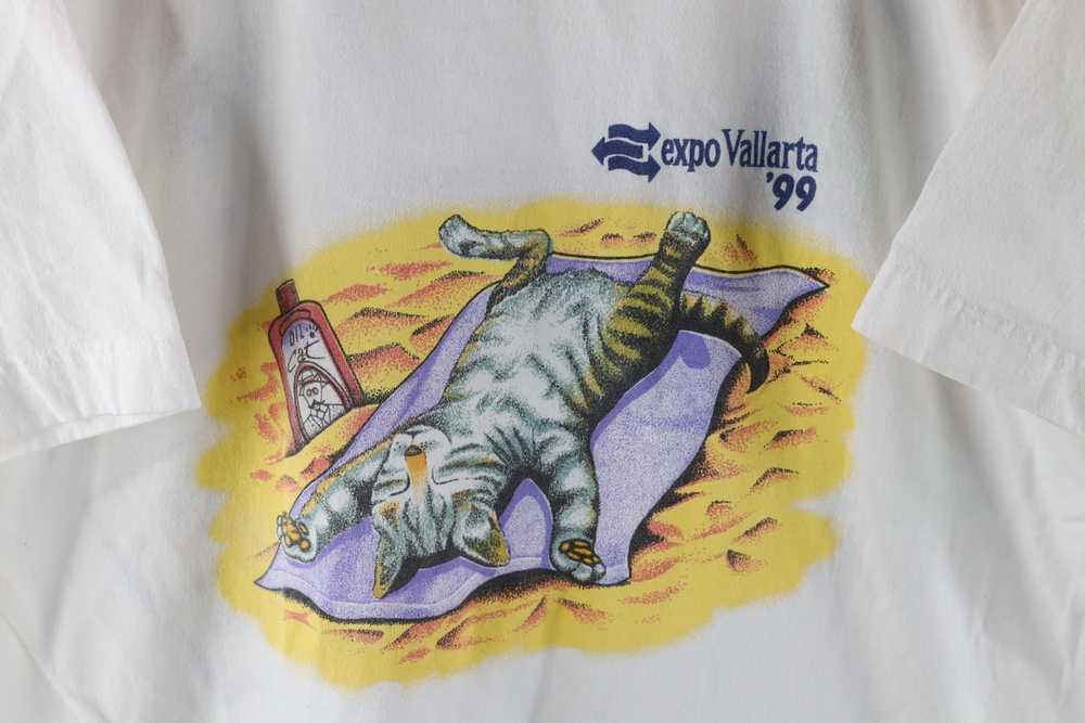 Vintage Vintage 90s Expo Vallarta 1999 Cat Kitten… - image 4