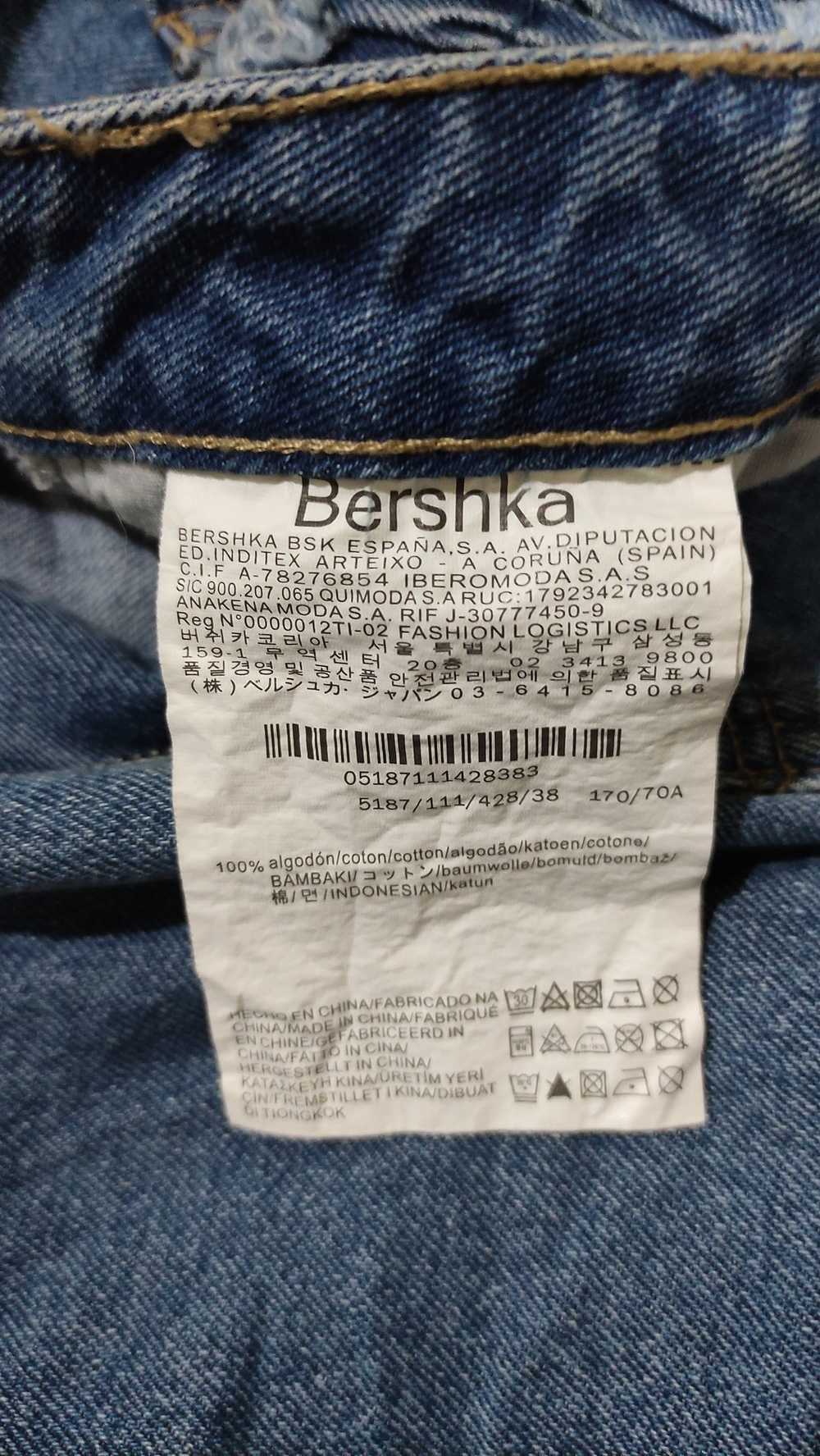 Bershka × Japanese Brand × Streetwear Bershka Blu… - image 8