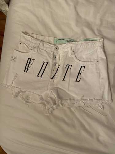 Off-White Off White jean shorts