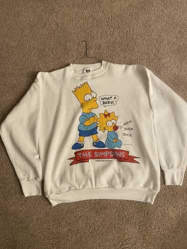 The Simpsons × Vintage The Simpson’s sweatshirt si