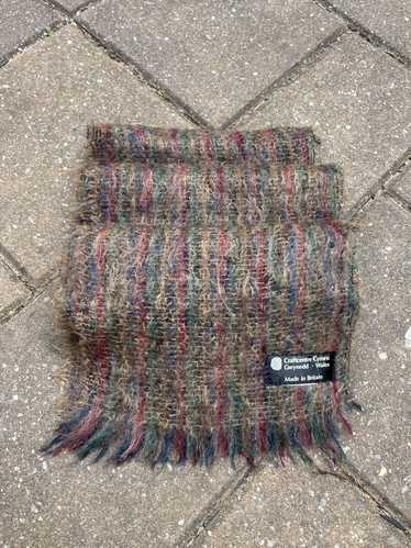 Vintage Striped Mohair Scarf 🧣 - image 1