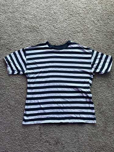 Asap Rocky × Pacsun Navy Blue and White Striped T 