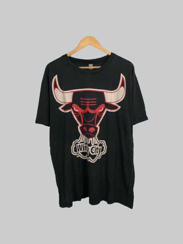 NBA × Rap Tees × Vintage Vintage Chicago Bulls Wi… - image 1