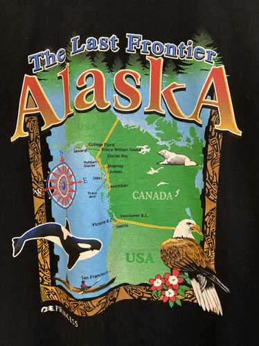 Vintage Vintage Alaska Last Frontier Shirt Single 