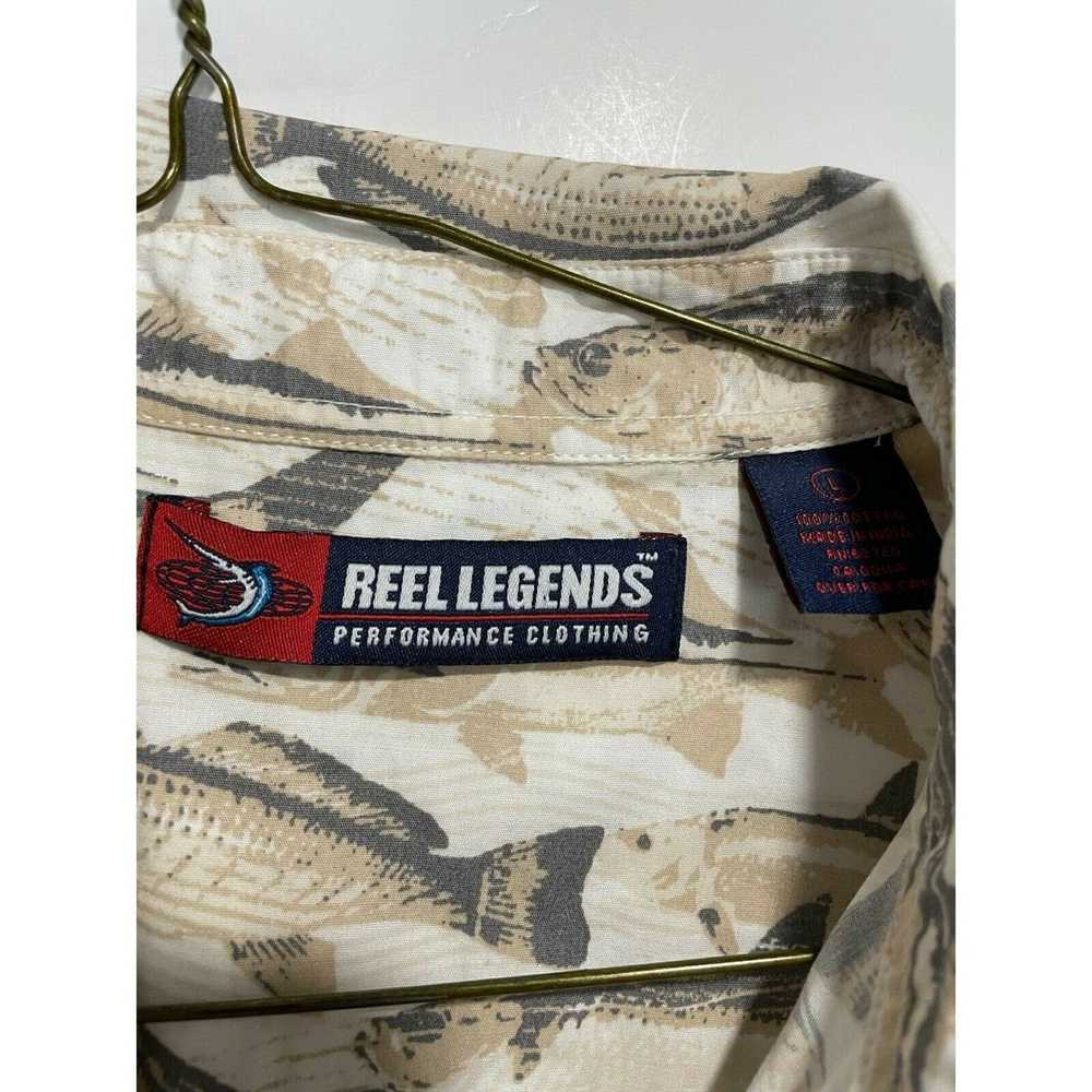 Reel Legends Reel Legends Button-Up Shirt Short S… - image 4