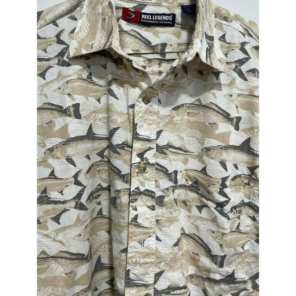 Reel Legends Reel Legends Button-Up Shirt Short S… - image 6