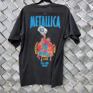 Vintage Metallica Jersey 1997 Soccer 