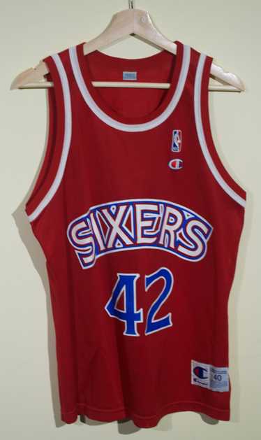 Jerry Stackhouse Sixers Jersey sz 40/M - image 1