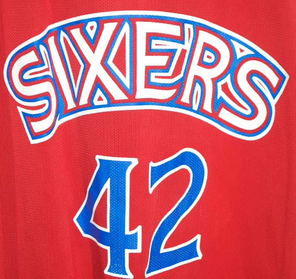 Jerry Stackhouse Sixers Jersey sz 40/M - image 3