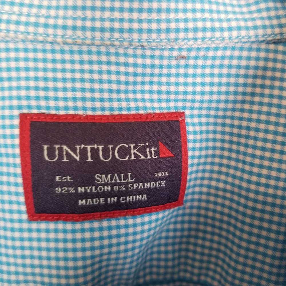 UNTUCKit UNTUCKit S Gingham Long Sleeve Button Up… - image 6