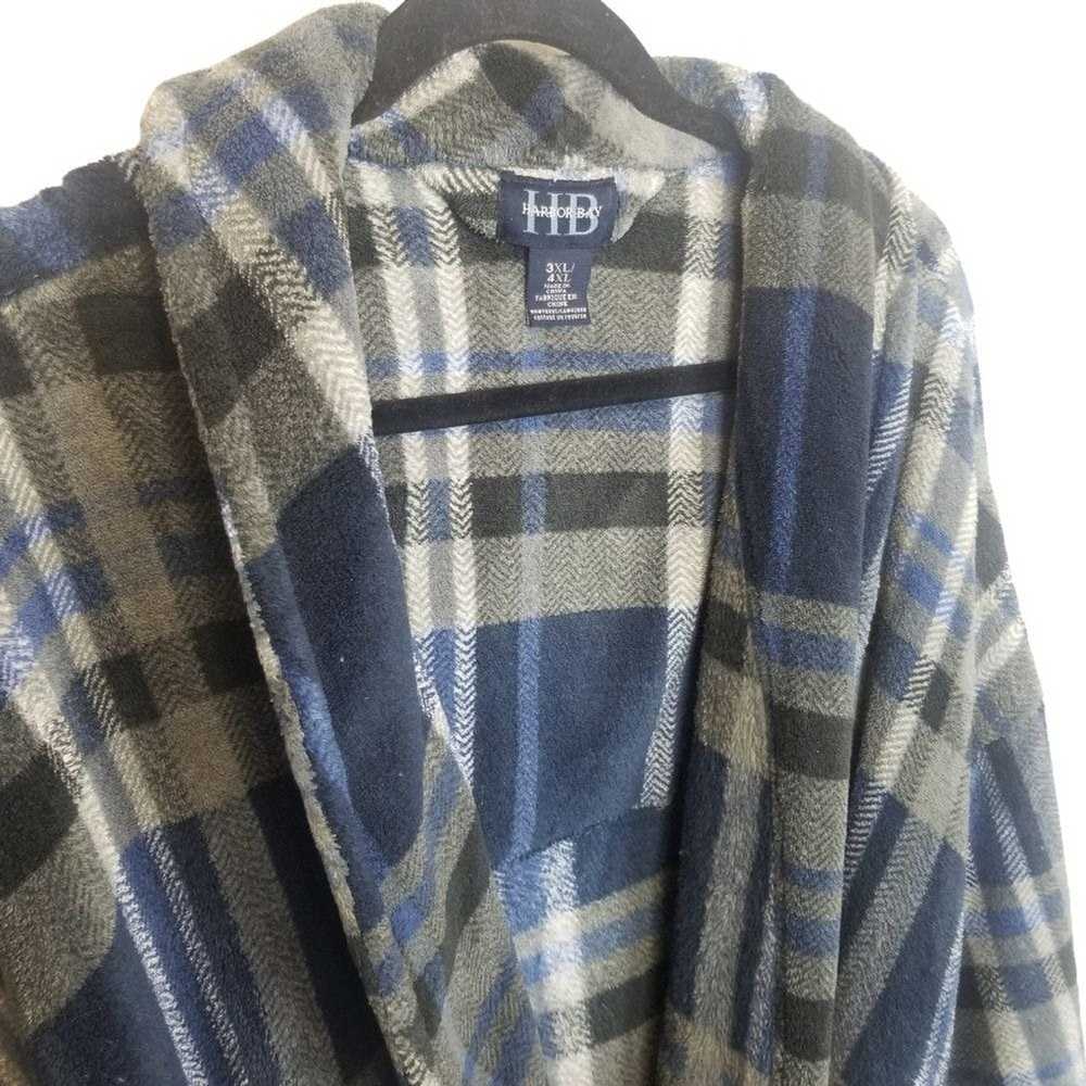 Other Harbor Bay Mens 3XL/4XL Plaid Long Sleeve T… - image 4