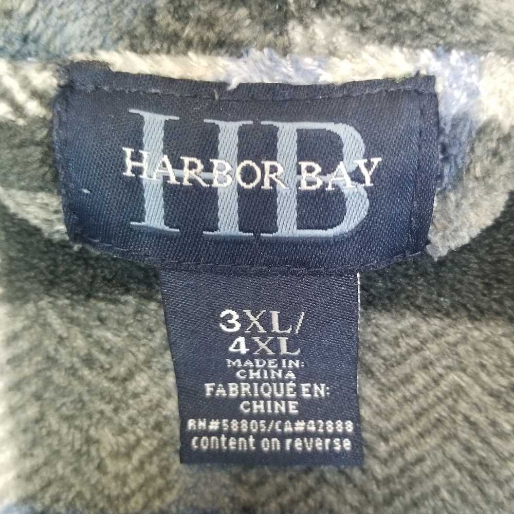 Other Harbor Bay Mens 3XL/4XL Plaid Long Sleeve T… - image 5