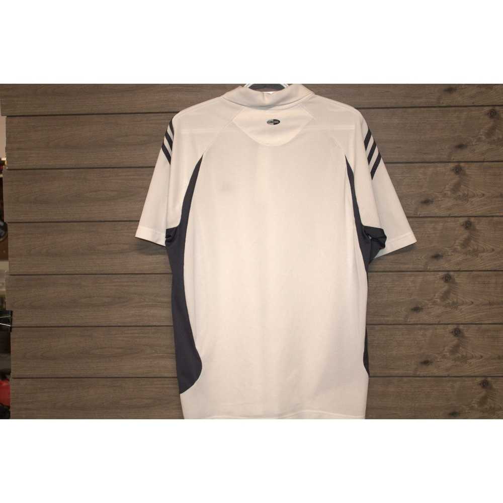 Adidas Men's White Adidas Polo with gray sides si… - image 6