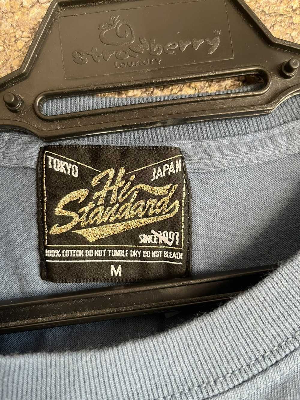 00s anvil HI-STANDARD PIZZA OF DEATH Tシャツ ブラック M ハイ
