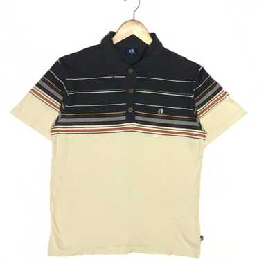 Hang Ten Hang Ten Striped Polo Japanese Brand - image 1