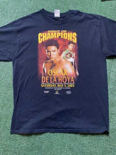 Vintage Oscar De La Hoya Night of Champions Tee XL