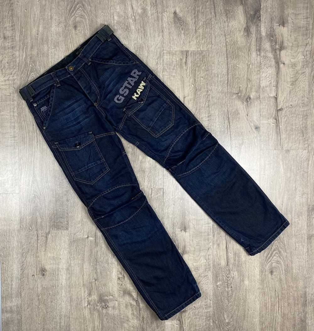 G Star Raw × Vintage Mens G-Star Raw Jeans Naviga… - image 1