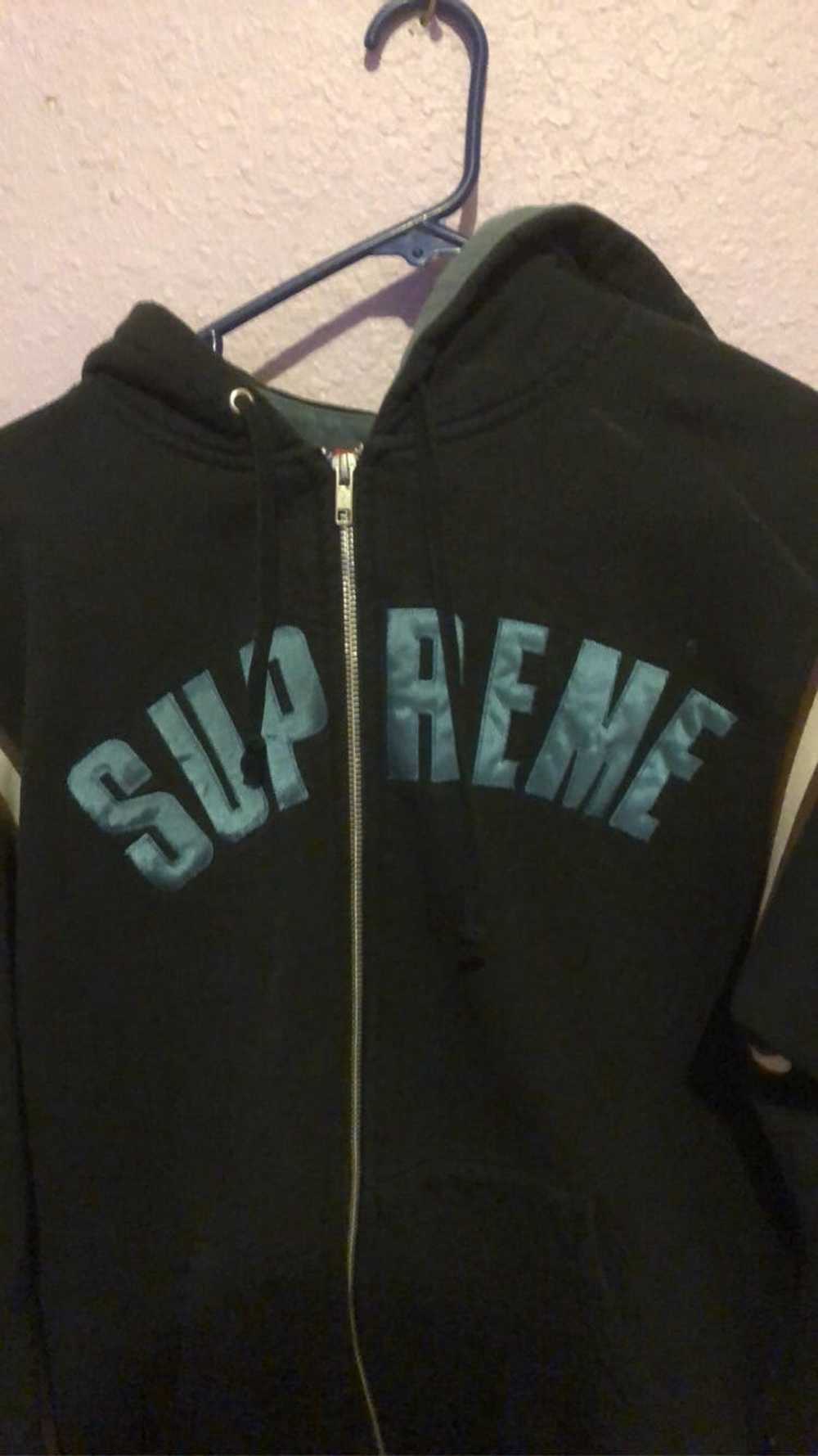 Supreme supreme zip up hoodie - image 2