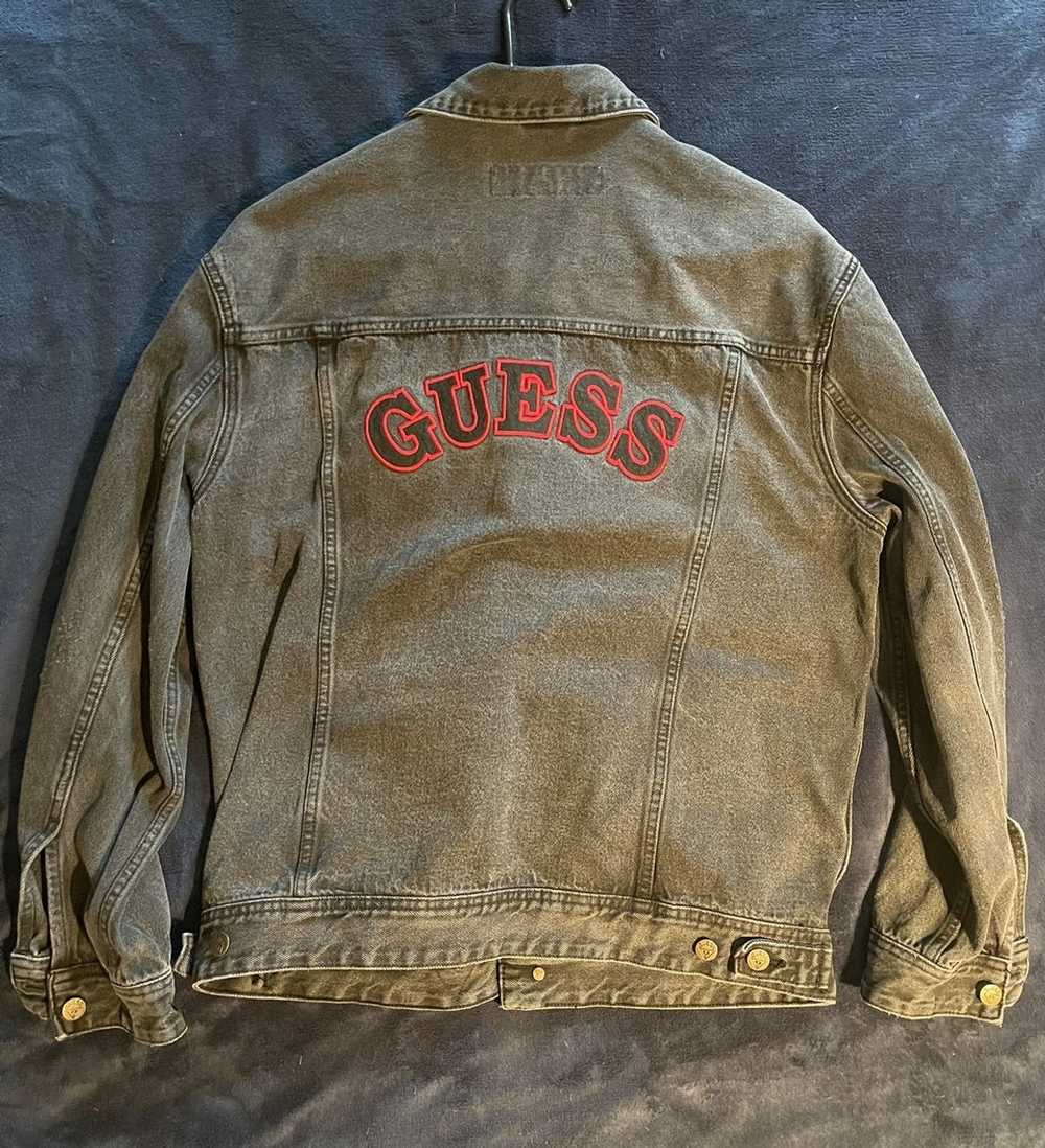 Guess Guess Jeans Embroidered Denim Jacket - image 2