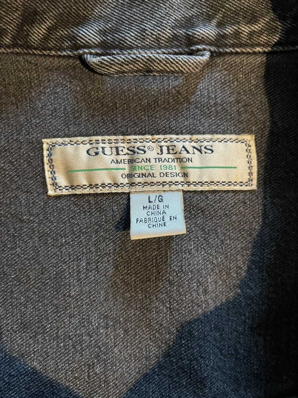 Guess Guess Jeans Embroidered Denim Jacket - image 3