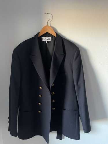 Loewe Wool Peacoat Loewe