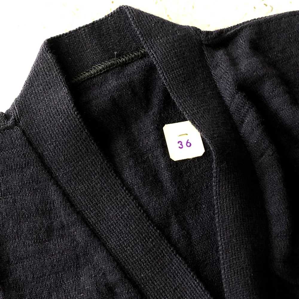 Vintage DEADSTOCK 1960s Navy Blue All-Wool USAF C… - image 6