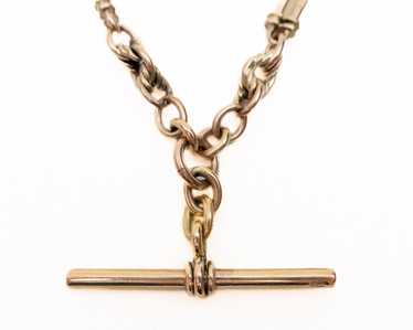 Victorian 9KT Watch Chain/Necklace - image 1