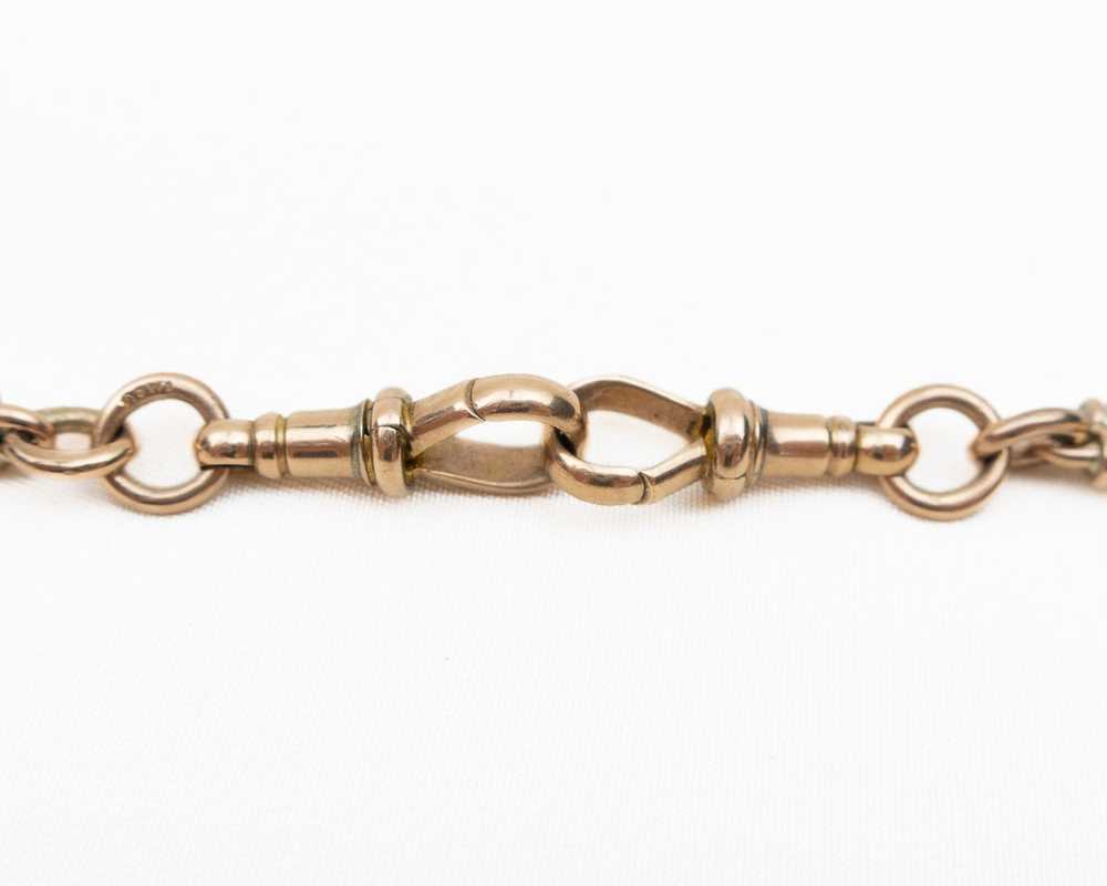 Victorian 9KT Watch Chain/Necklace - image 5