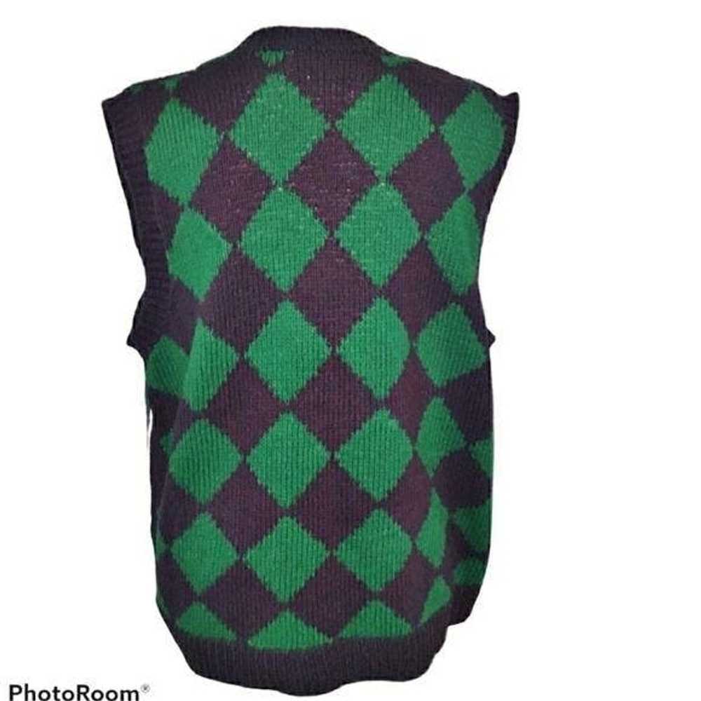 Vintage Vintage Golf Sweater Vest Size L Marisa C… - image 3