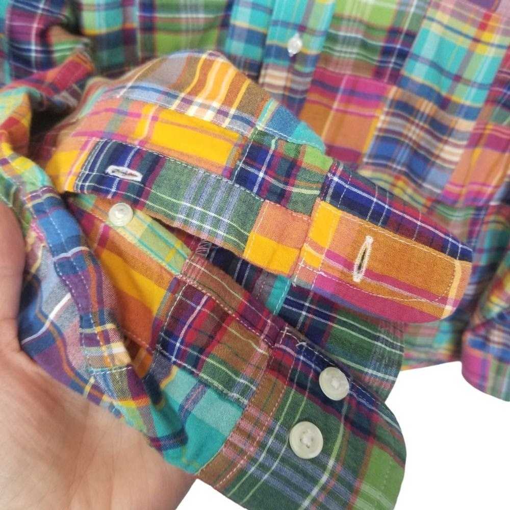 Brooks Brothers Brooks Brothers 346 Plaid Patches… - image 4