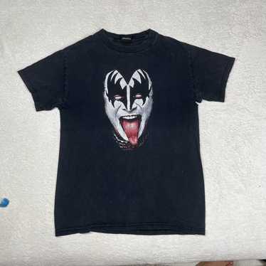 RARE VTG Kiss Catalog 2002 by Dragonfly Company T hotsell Shirt Gene Simmons Face