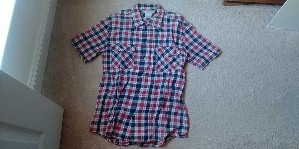 Visvim Rust Belt Shirt S/S Red Check 1 S 2013 UWOT - image 1