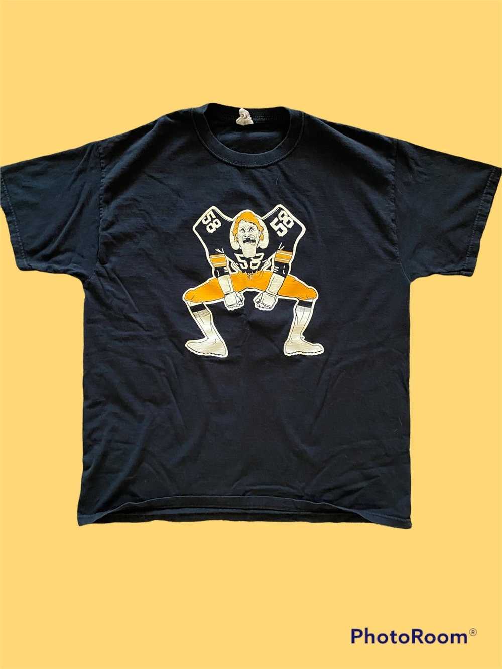 00's Jack Lambert Pittsburgh Steelers NFL T Shirt Size XL – Rare VNTG