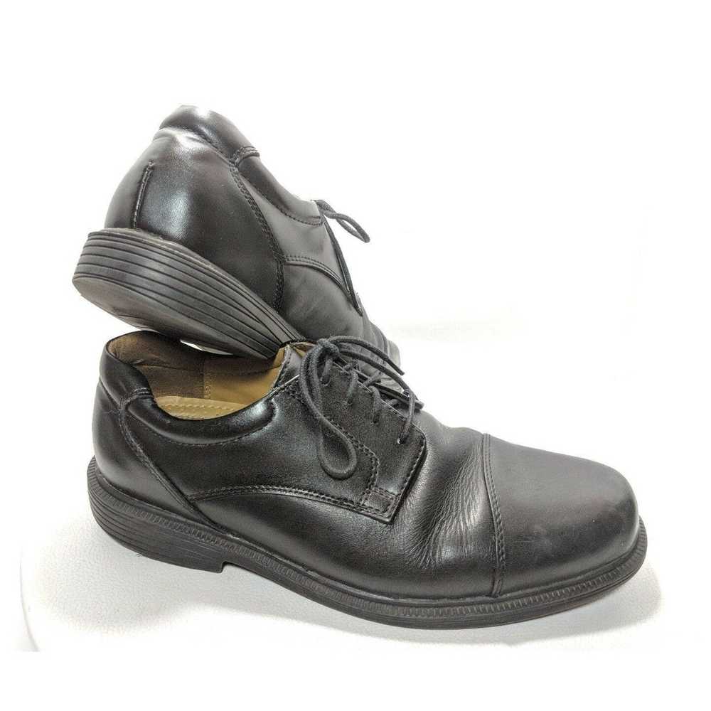 Dockers Docker's Men's Size 11M Cap Toe Black Lea… - image 3