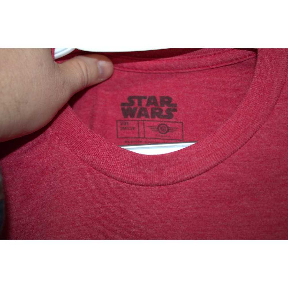 Star Wars Men's Red Star Wars Tee with X-wings si… - image 3