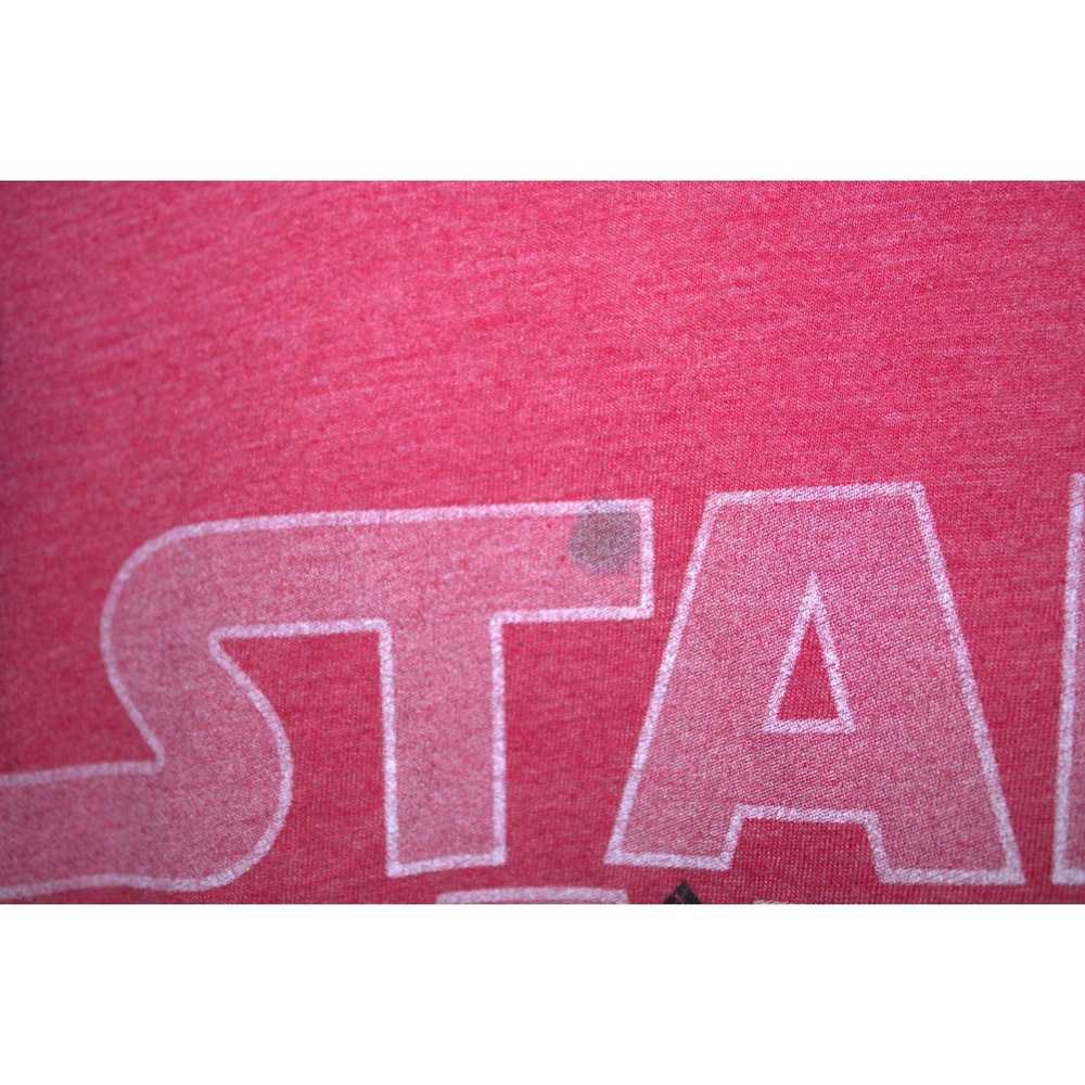 Star Wars Men's Red Star Wars Tee with X-wings si… - image 4