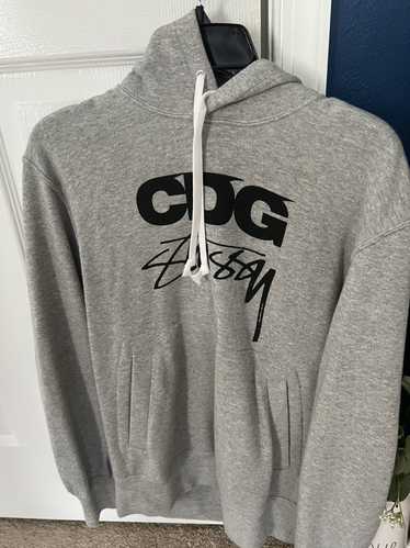 CDG X STUSSY HOODIE Grey 2021 Brand New Authentic Size Small